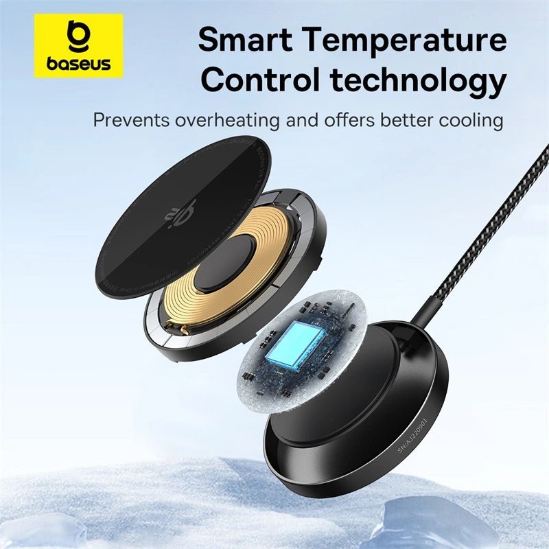 Baseus Qi2 15W Simple Mini4 Air Magnetic Wireless Charger