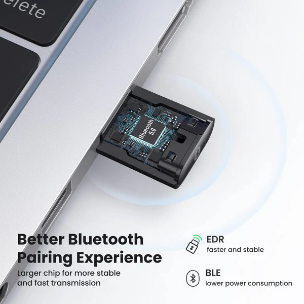 UGREEN Bluetooth Adapter 5.0V 20 Meter Range – CM390 – 80889