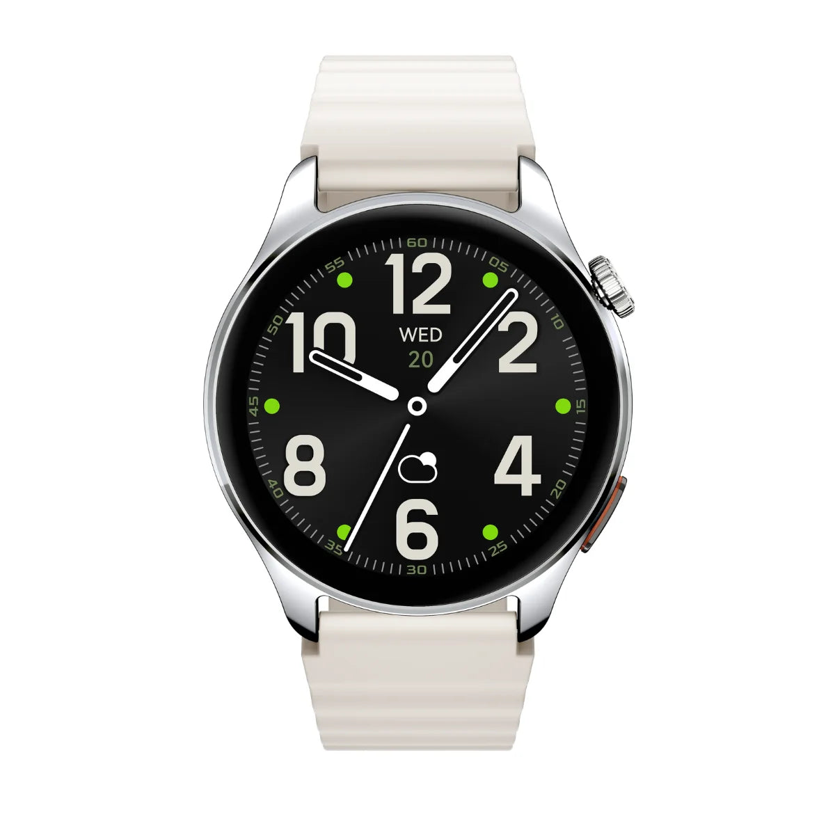 Haylou Watch 4S Five-Star GPS Positioning Smart Watch – Silver