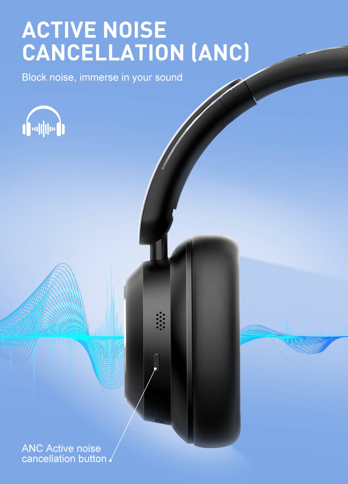 LDNIO H01 On-Ear Wireless Headphone