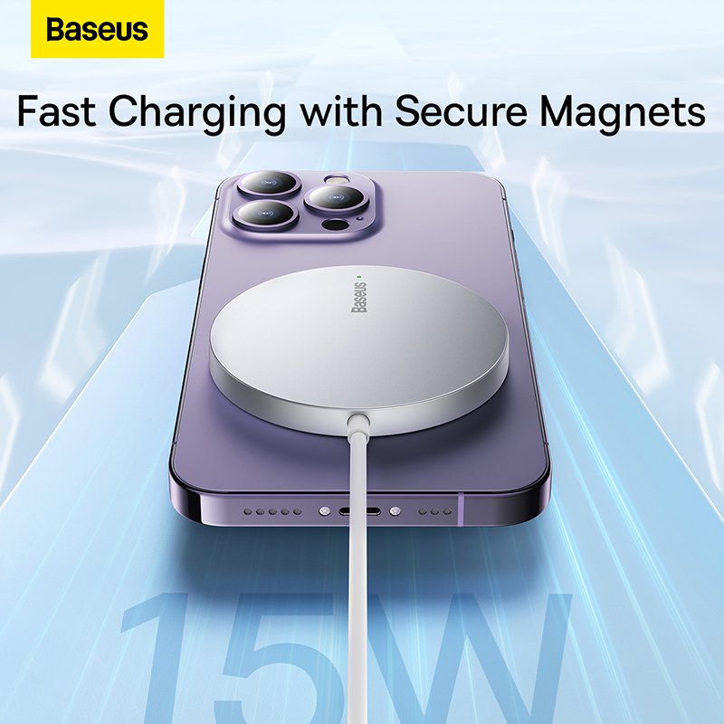 Baseus 15W Simple Mini3 Magnetic Wireless Charger
