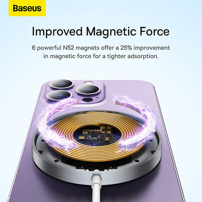 Baseus 15W Simple Mini3 Magnetic Wireless Charger