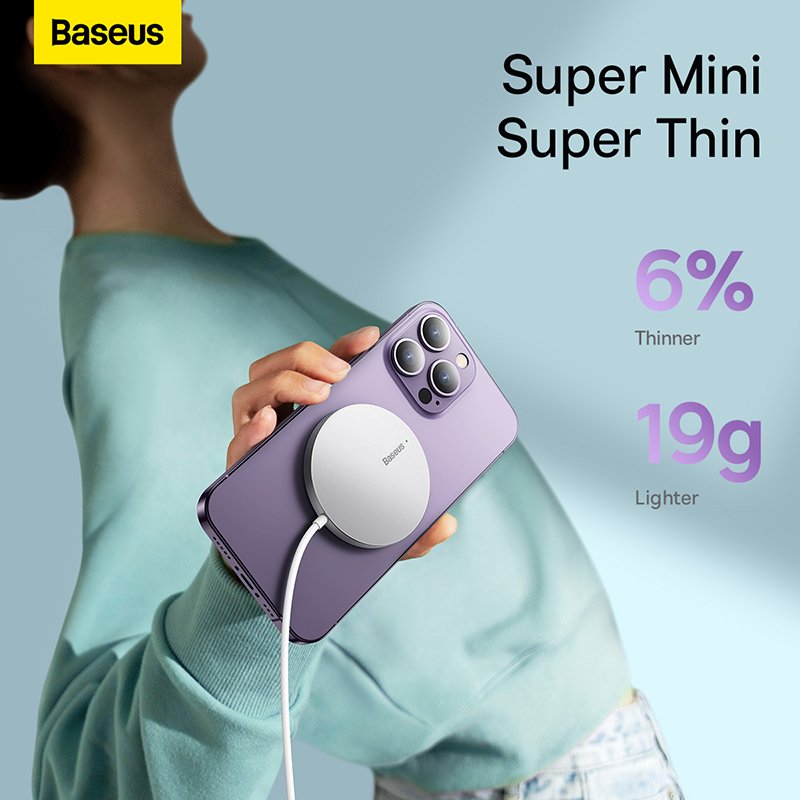 Baseus 15W Simple Mini3 Magnetic Wireless Charger
