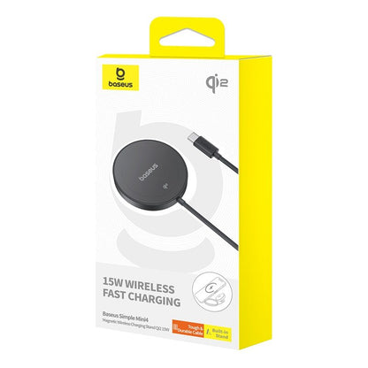Baseus 15W Simple Mini4 Magnetic Wireless Charging Stand Qi2 Universal