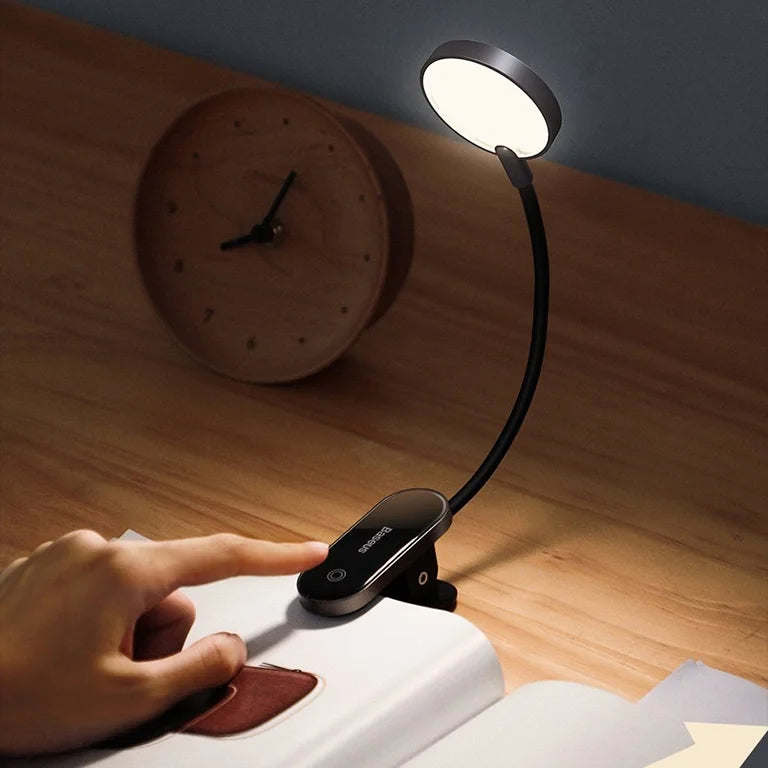 Baseus Comfort Reading Rechargeable Mini Clip Lamp - DGRAD-0G