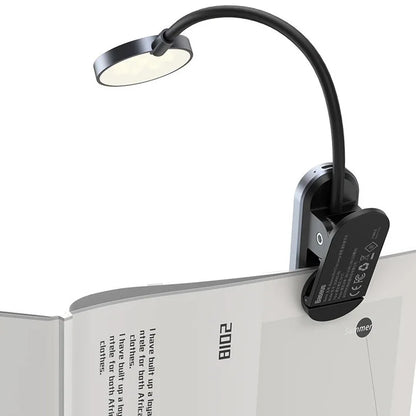 Baseus Comfort Reading Rechargeable Mini Clip Lamp - DGRAD-0G