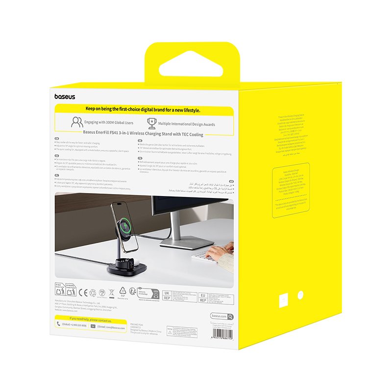 Baseus EnerFill FS41 3-in-1 Wireless Charging Stand