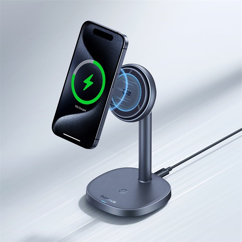 Baseus Qi2 20W Orbit 2 Pro Air-Cooled 2-in-1 Wireless Charging Stand