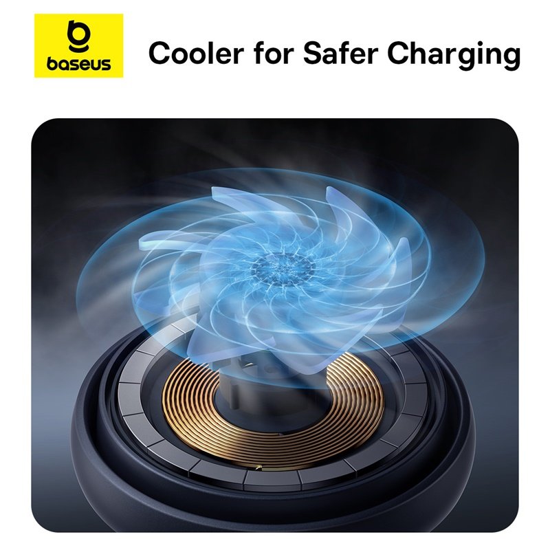 Baseus Qi2 20W Orbit 2 Pro Air-Cooled 2-in-1 Wireless Charging Stand