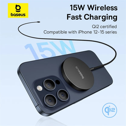 Baseus Qi2 15W Simple Mini4 Air Magnetic Wireless Charger