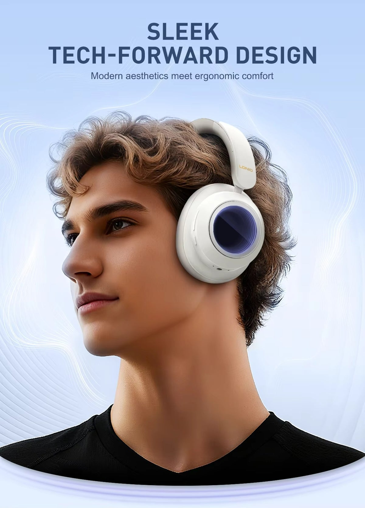 LDNIO H01 On-Ear Wireless Headphone