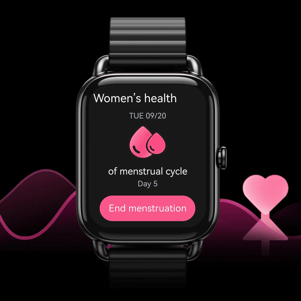 Haylou RS4 Plus Smart Watch – Black