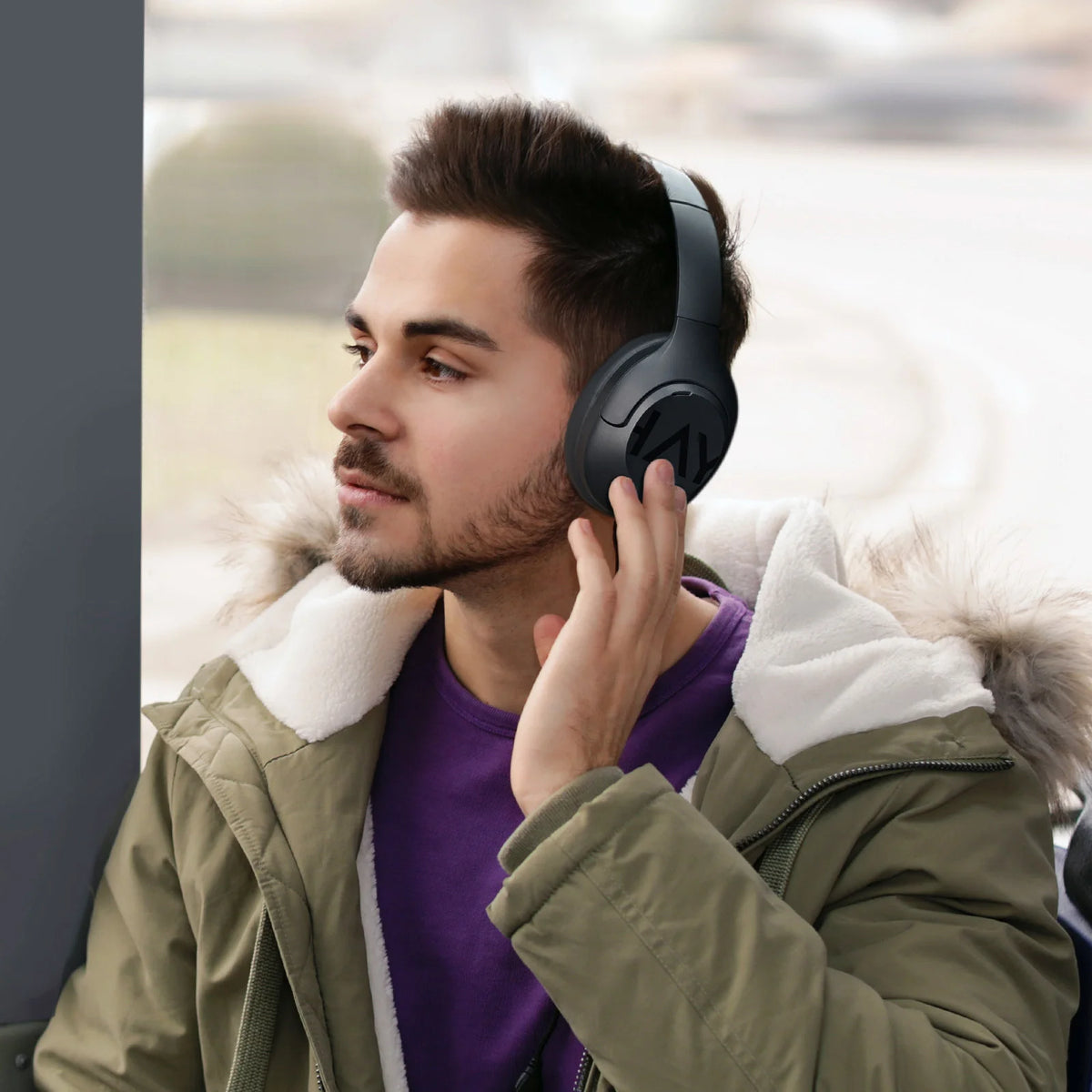 Haylou S30 ANC Headphones – Black
