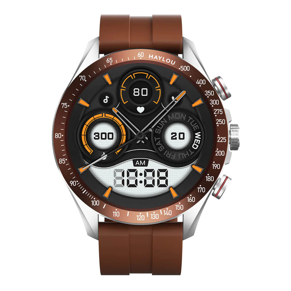Haylou Solar Pro Smart Watch – Brown