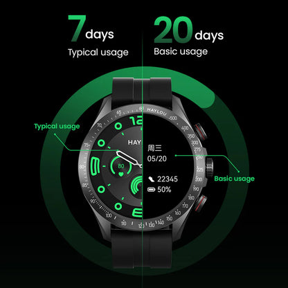 Haylou Solar Pro Smart Watch – Brown