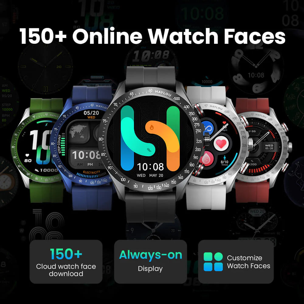Haylou Solar Pro Smart Watch – Brown