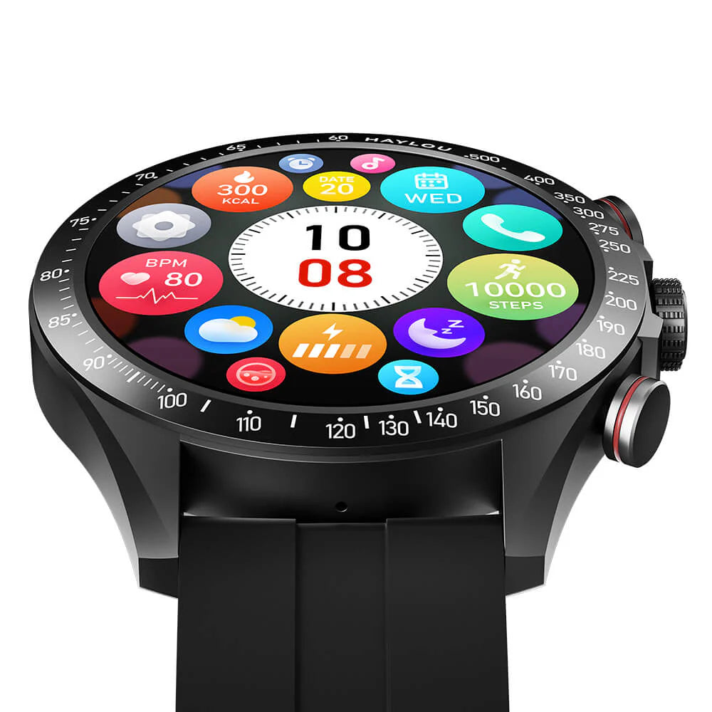 Haylou Solar Pro Smart Watch – Brown