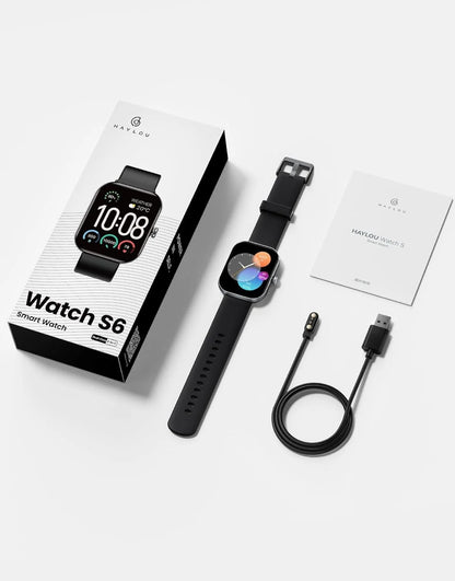 Haylou Watch S6 Smart Watch – Silver