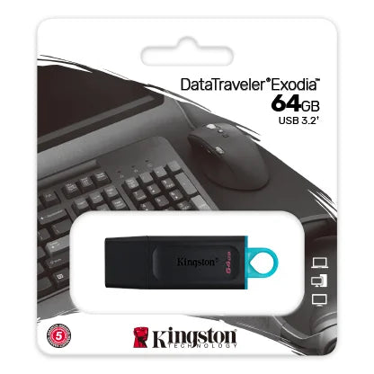 Kingston 64GB DataTraveler® Exodia USB Flash Drive