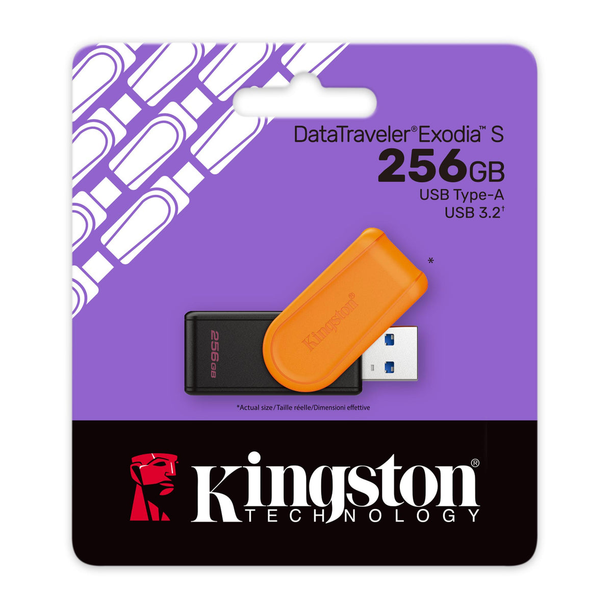 Kingston 256GB DataTraveler® Exodia S USB Flash Drive
