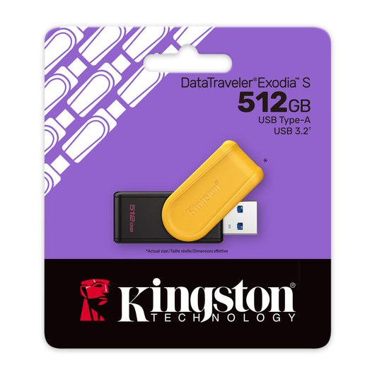 Kingston 512GB DataTraveler® Exodia S USB Flash Drive