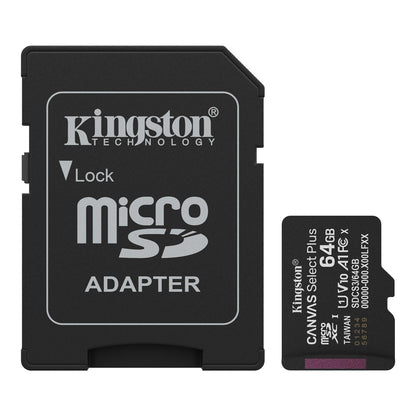 Kingston 64GB Canvas Select Plus Class10 Micro SD Card