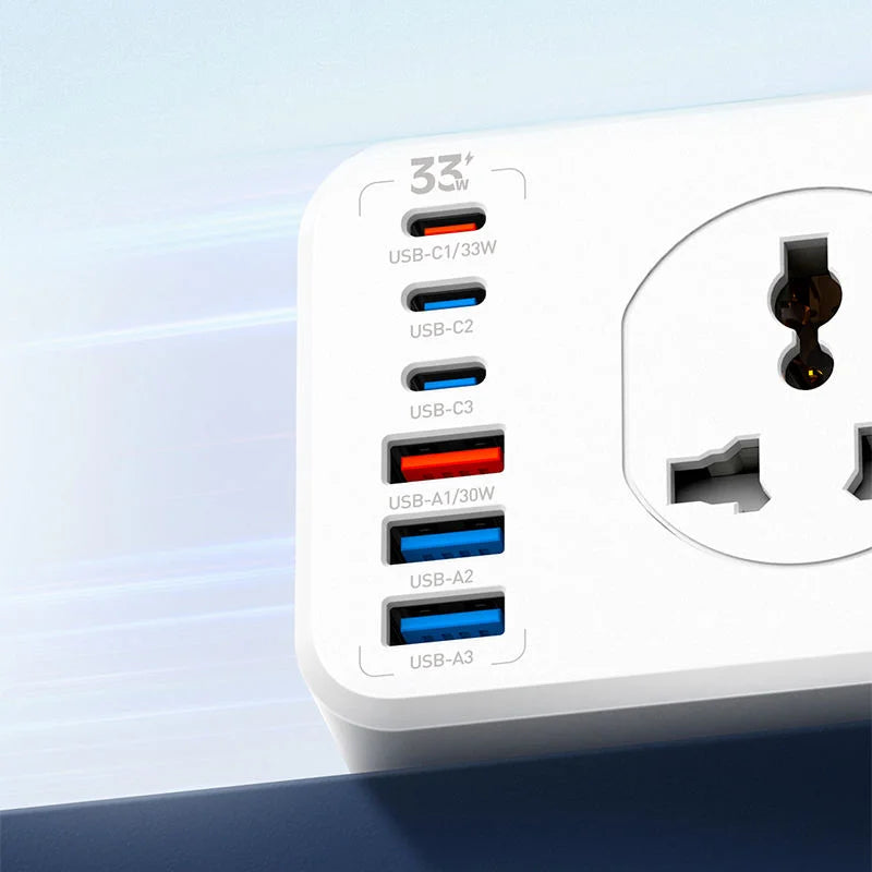 LDNIO 10 Ports Universal Extension Power Cord – SC10610C