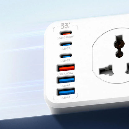 LDNIO 10 Ports Universal Extension Power Cord – SC10610C