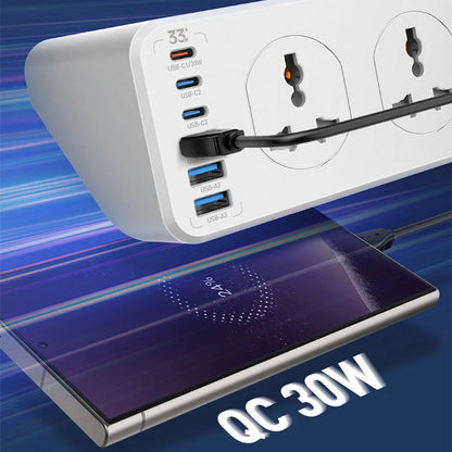 LDNIO 10 Ports Universal Extension Power Cord – SC10610C
