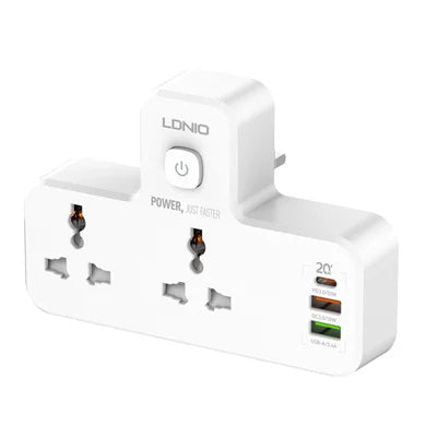 LDNIO 2 Ports Portable Extension Power Socket – SC2311
