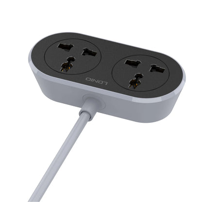 LDNIO 2 Ports Universal Extension Power Socket 5 meter - SC2018-5M