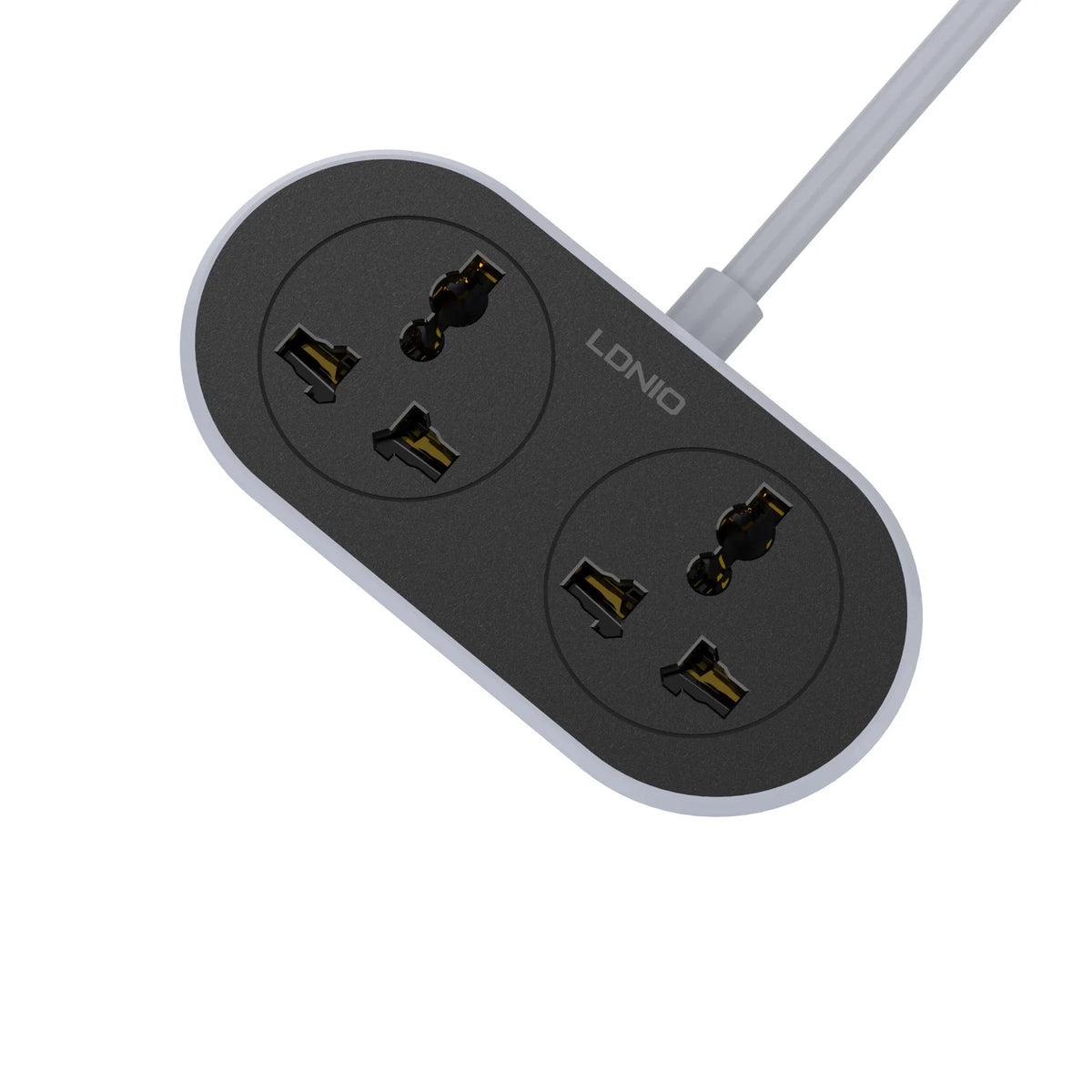 LDNIO 2 Ports Universal Extension Power Socket 5 meter - SC2018-5M