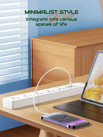 LDNIO 5 Ports Universal Extension Cord Defender Series – SC5319