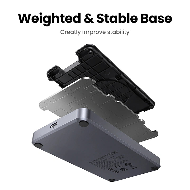UGREEN 2-in-1 Qi2 Magnetic Wireless Charger – 45023