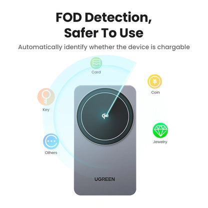 UGREEN 2-in-1 Qi2 Magnetic Wireless Charger – 45023