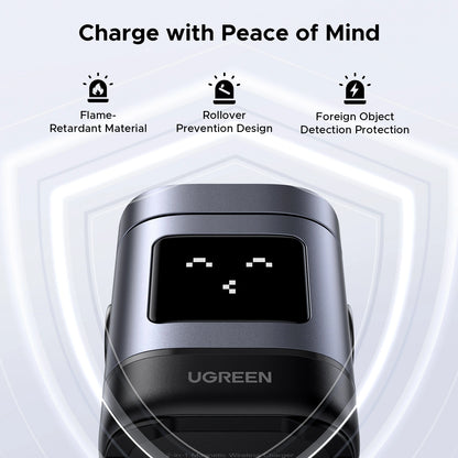 UGREEN 2-in-1 UNO Series Qi2 Magnetic Station Wireless Charger – 45775