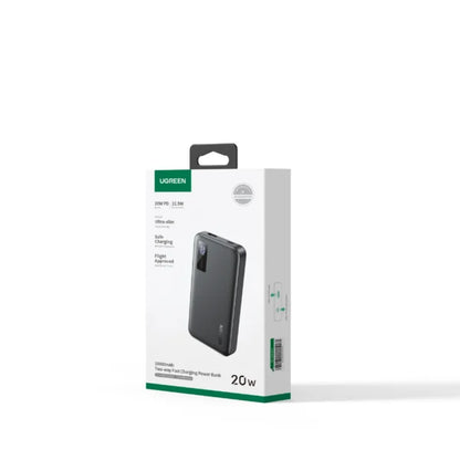 UGREEN 10000mAh 20W Two-way Fast Charging Power Bank – 25742