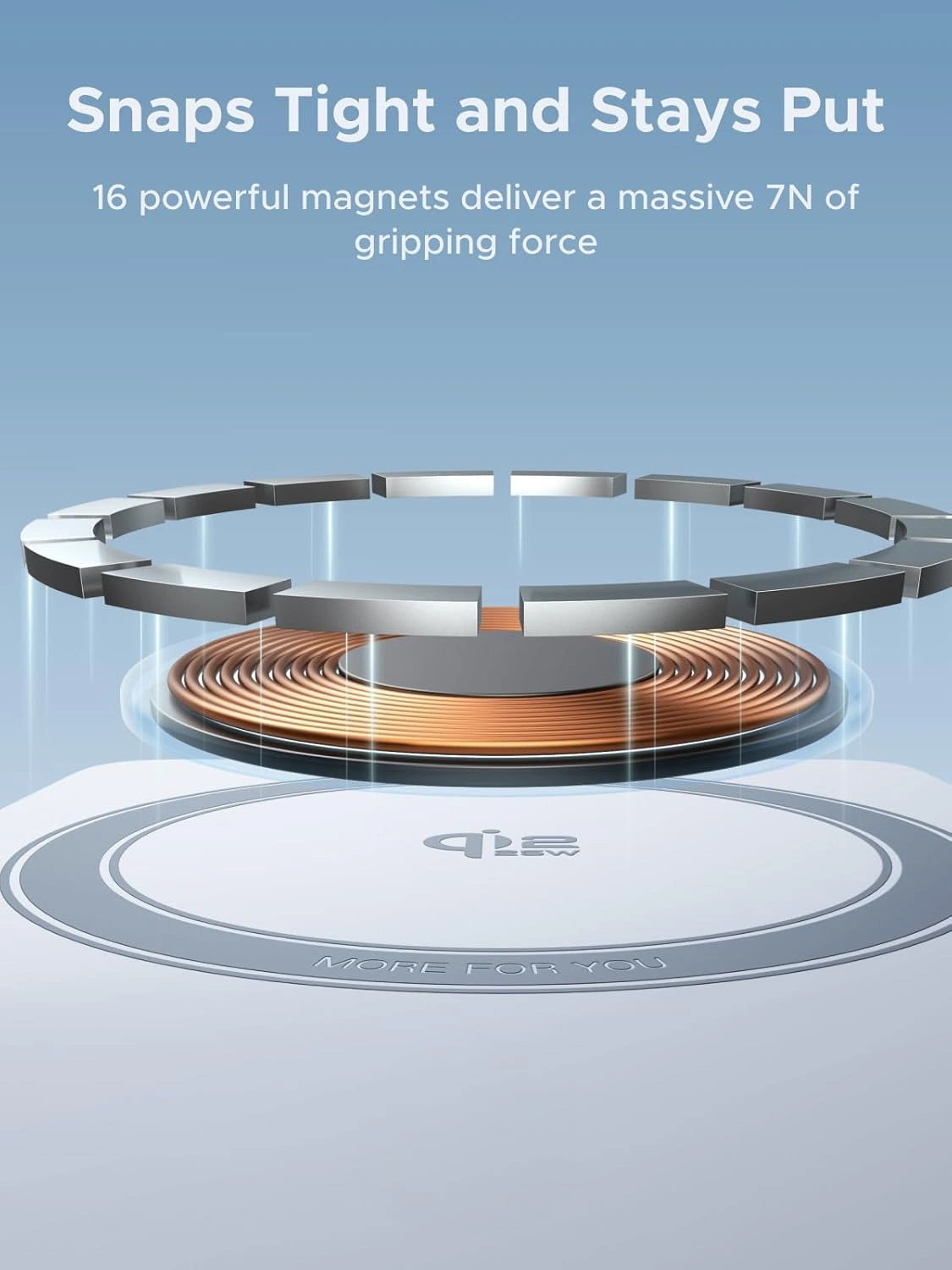 UGREEN 25W Qi2 MagFlow 2-in-1 Magnetic Wireless Charger – 55963