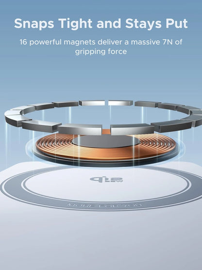 UGREEN 25W Qi2 MagFlow 2-in-1 Magnetic Wireless Charger – 55963