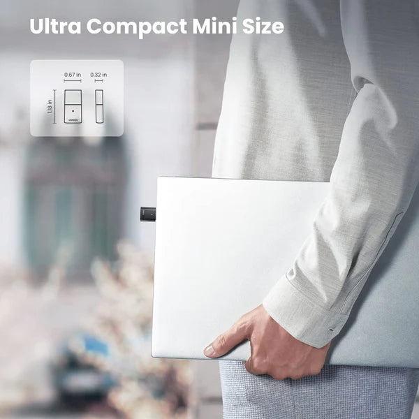 UGREEN Bluetooth Adapter 5.0V 20 Meter Range – CM390 – 80889