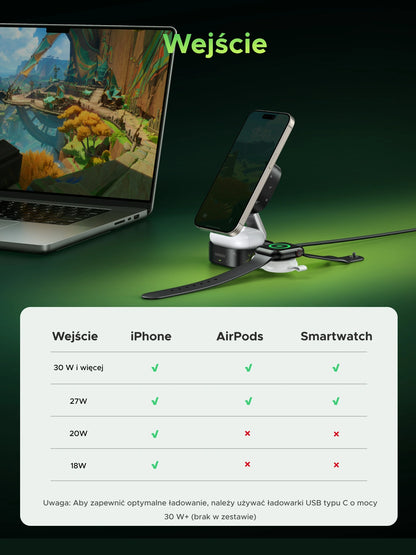 UGREEN 15W Qi2 2-in-1 Magnetic Wireless Charger – Genshin Impact Edition – 35316GI