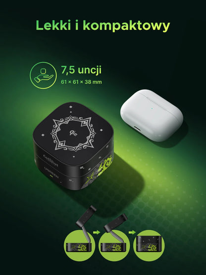 UGREEN 15W Qi2 2-in-1 Magnetic Wireless Charger – Genshin Impact Edition – 35316GI