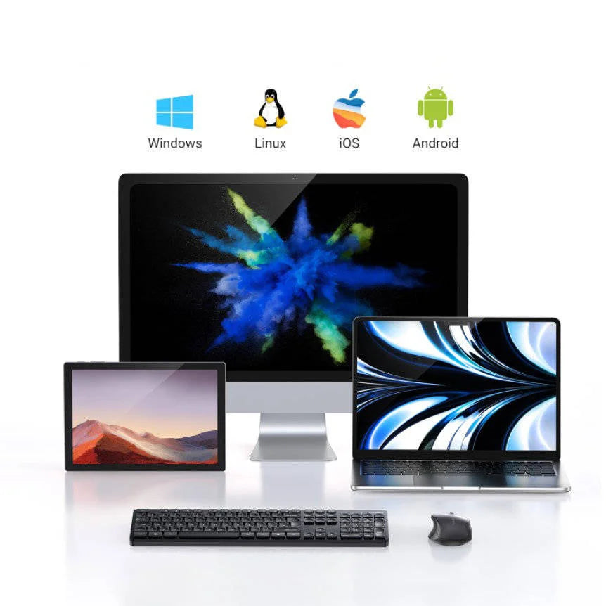 Ugreen Wireless Keyboard and Mouse Combo – 35740