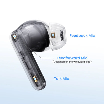 Haylou Flowbuds N55 ANC Earbuds – White