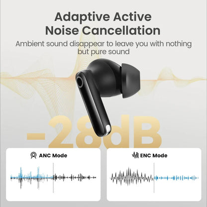 Haylou HQ5 True Wireless Noise Cancellation Earphones – Black