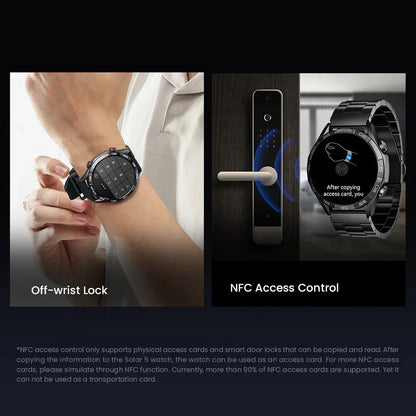 Haylou Solar 5 Smart Watch – Black