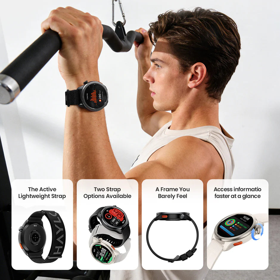 Haylou Solar Neo 2 Smart Watch – Silver