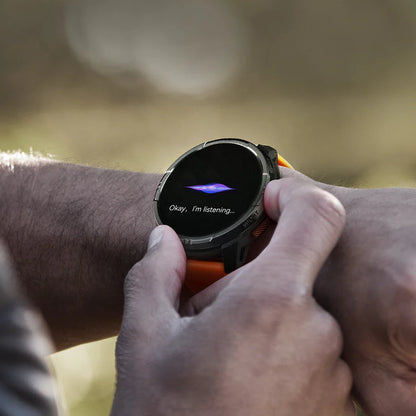 Haylou Solar Ultra GPS Tracking Smart Watch AI Edition – Black