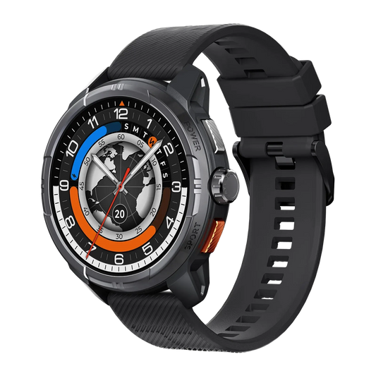 Haylou Solar Ultra GPS Tracking Smart Watch AI Edition – Black