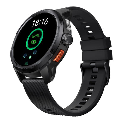 Haylou Solar Ultra GPS Tracking Smart Watch AI Edition – Black